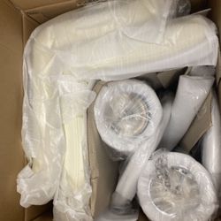 2 New Beige Barstools