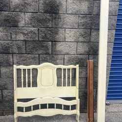 French Provincial TWIN bed set 