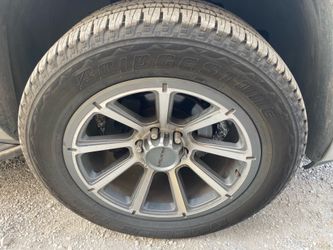 6 lug GM wheels with NEW tires