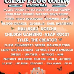 Camp Flog Gnaw 2-Day Saturday and Sunday Wristband Tickets 