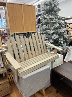 2 Person Adirondack Chair Kid Solid Wood