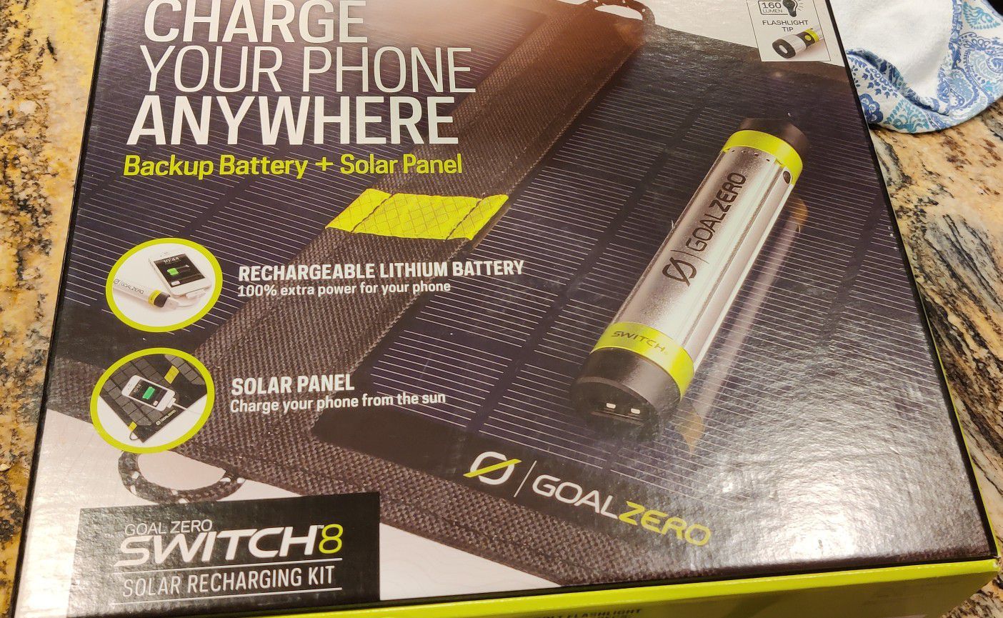 Portable Solar Charging Kit