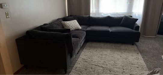 Dark Gray 4 Piece Sectional Couch