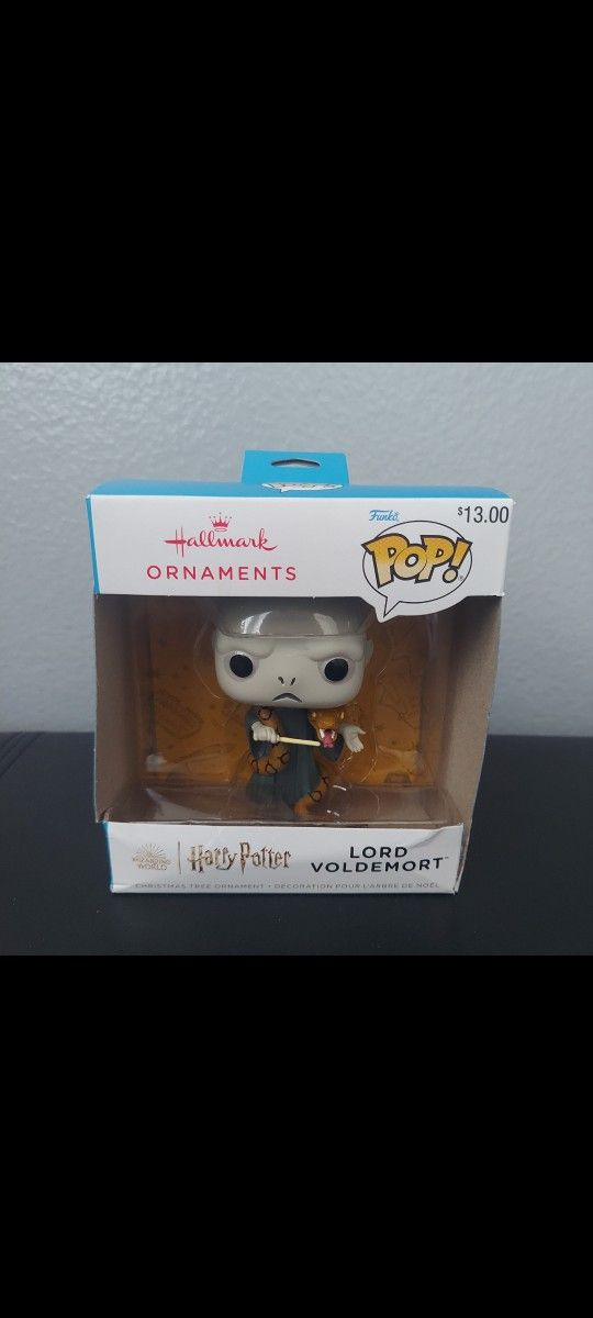 Hallmark Harry Potter Lord Voldemort Funko Pop Ornament - New