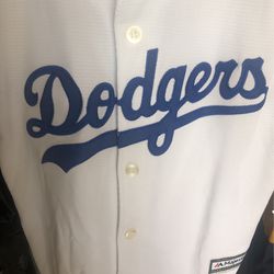 Dodgers Button-Up Shirt 4T