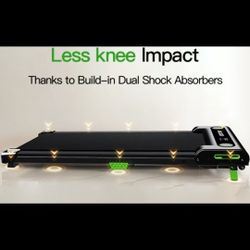 AKLUER Walking Pad Treadmill with Incline With Maximum Weight Capacity of 330lbs,