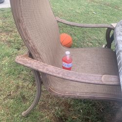 Stone table 6 chairs all in very good condition