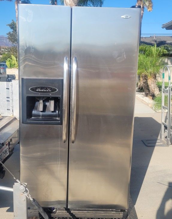 Maytag Side By Side Refrigerator Stainless Steel 