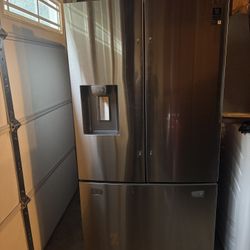 3-French Door Refrigerator Stainless Steel 