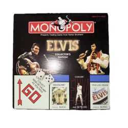 Elvis Edition Monopoly Board Game