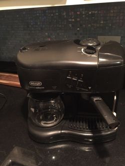 Delonghi cappuccino/latte and coffee maker
