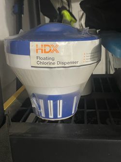 NEW HDX CHLORINE FLOATING FILTER