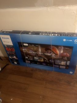 65” Philips Google Smart TV Brand New In Box