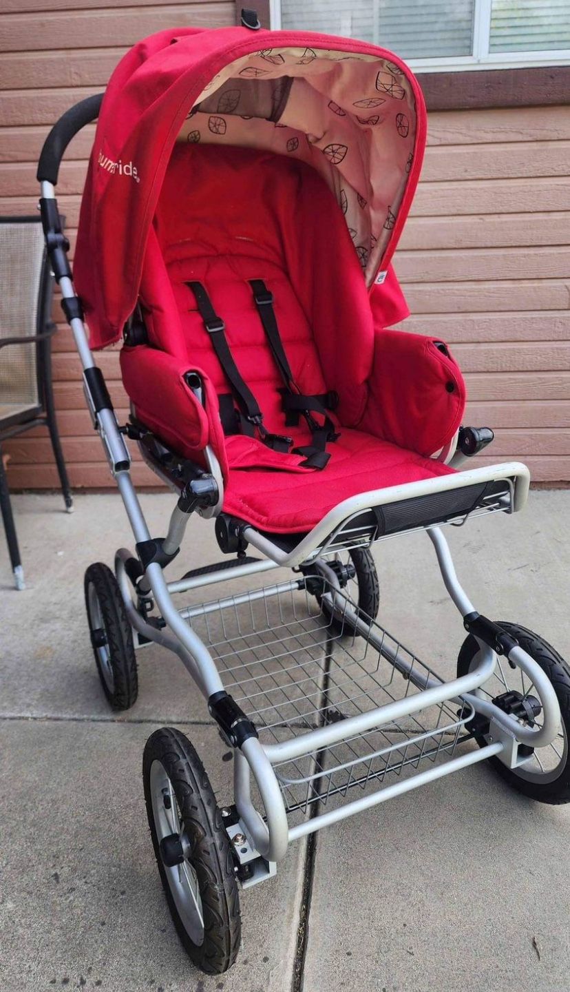 Bumbleride Red Parm Stroller