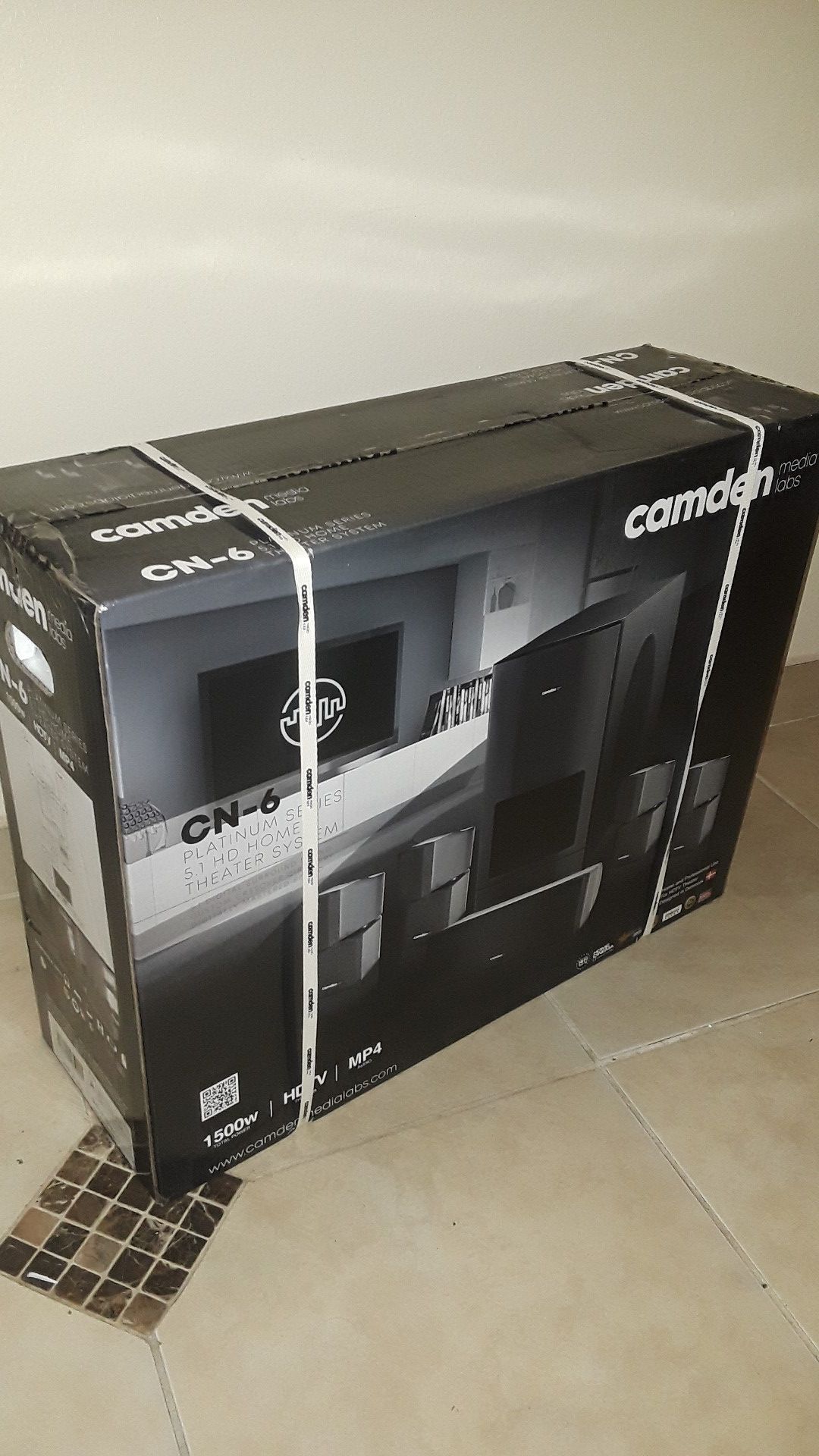 FAKE SCAM Home Theater System - Camden Media Labs CN-6