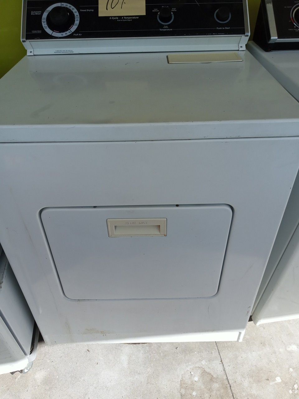 Whirlpool Dryer large capacity heavy duty works great . Warranty . Delivery available . 2203 Fowler st. Ft. Myers 33901
