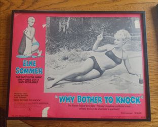 Why Bother to Knock 1965 Lobby Card Elke Sommer