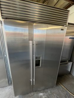 Subzero 48” Built In Refrigerator 