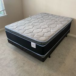 Full Size Mattress Pillow Top 14” Inches Thick ✨New From Factory Excellent Comfort Also Available: Twin, Queen And King Same Day Delivery 🚚