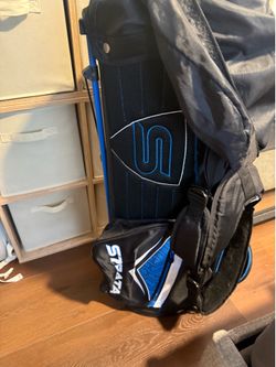 Strata Golf Stand Bag w/ Rain Hood – Lightweight Carry Bag