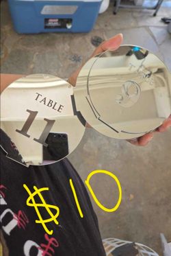 Mirror Table Numbers