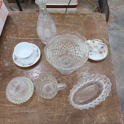 Antique Misc Glassware