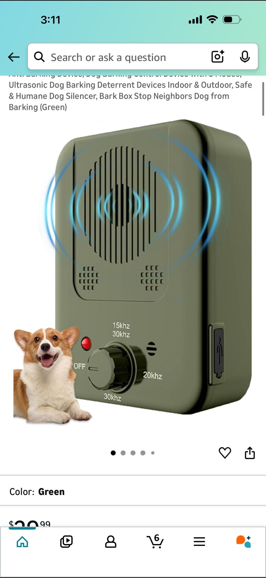 Bark Control Device