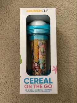CrunchCup Cereal On The Go Cup - New (TRENDING)