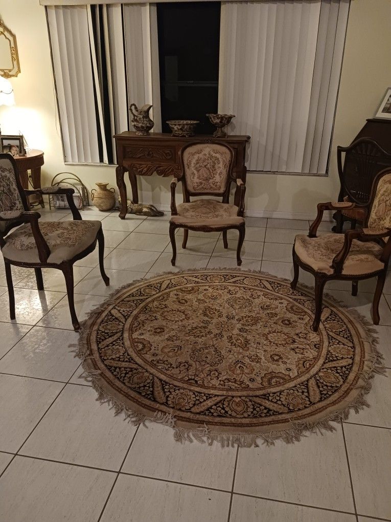 KING LOUIS X11 BAROQUE CHAIRS.
