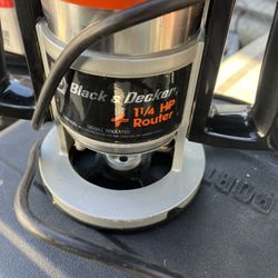 Black & Decker Router 1 1/4 Hp