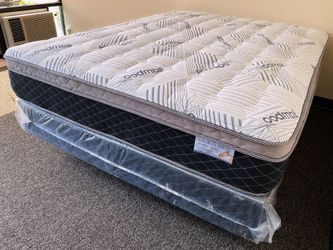 King Oasis Thermal Europillow Top 12inch Matres