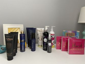 Pure Romance Bath & Body products.