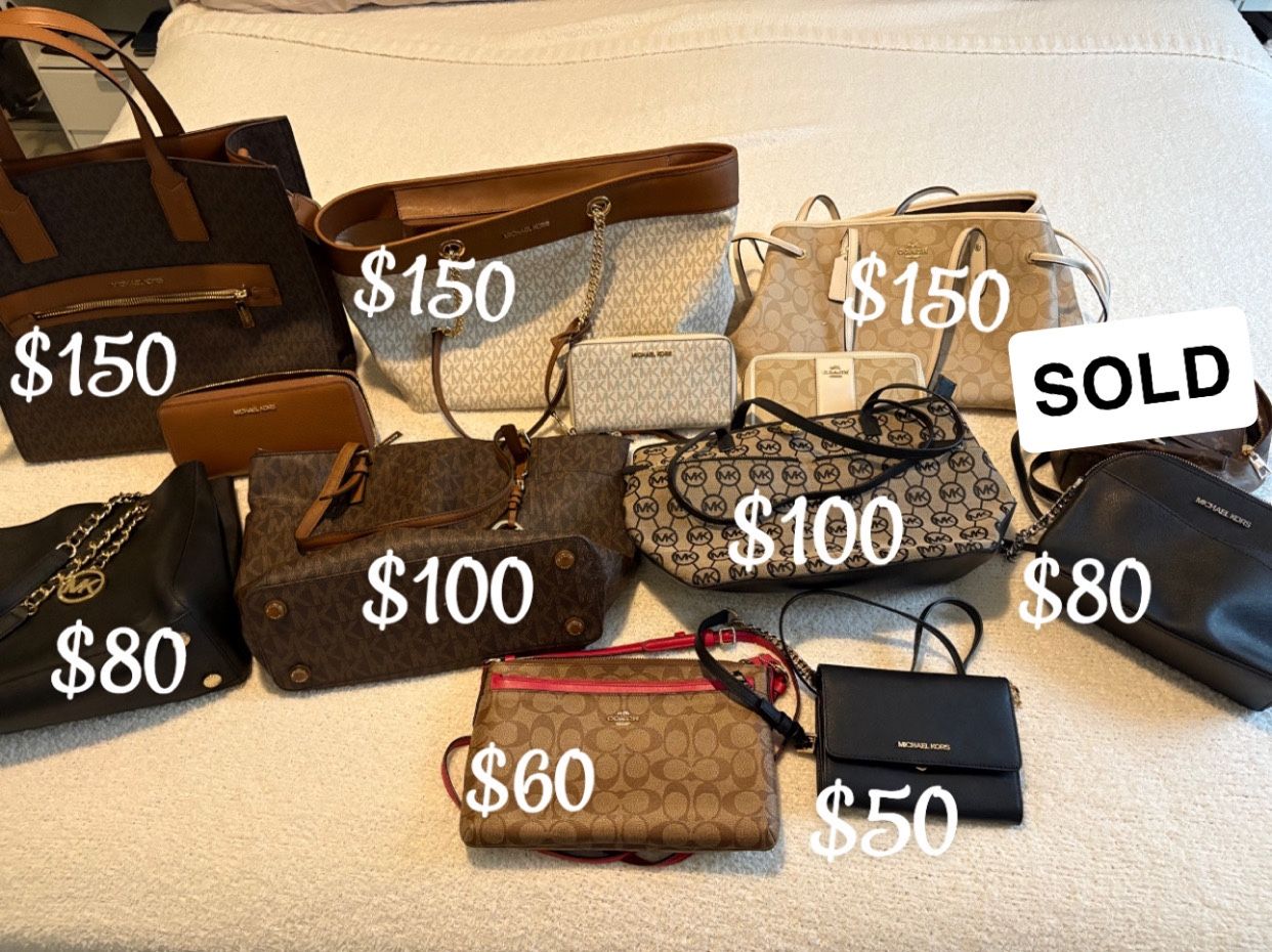 Designer Handbag Lot