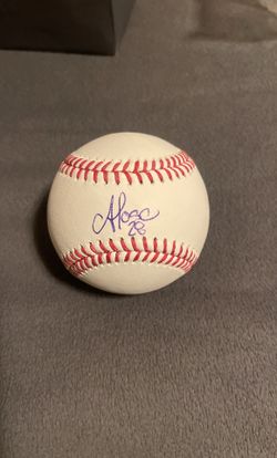 José Azocar signed baseball