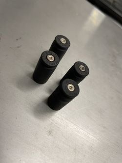 Bullet Valve Caps In Black