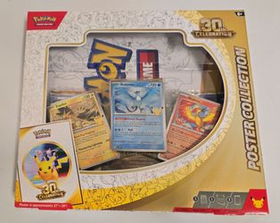 Pokémon 30th Celebration Poster Collection Box
