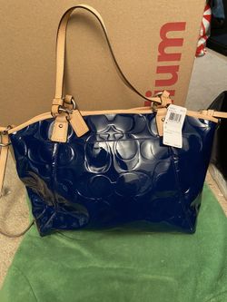 Coach purse (Navy Blue)