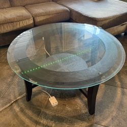 Glass Top Coffee Table