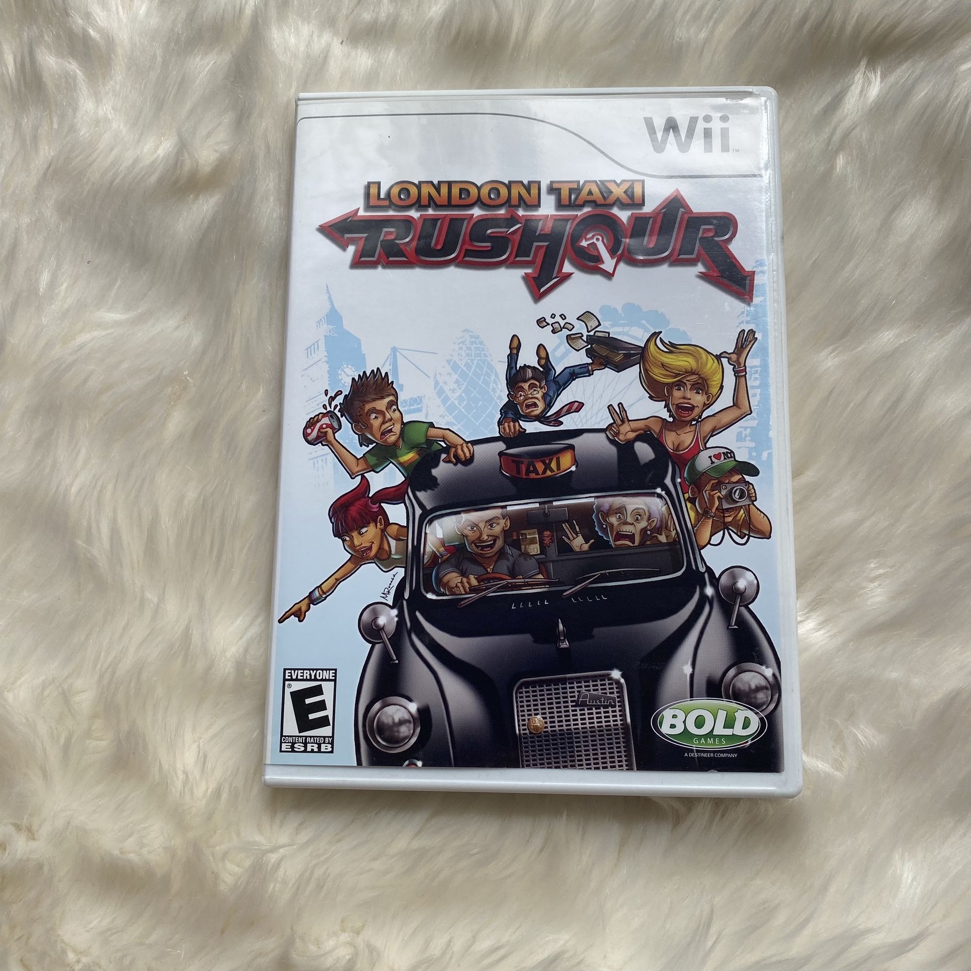 London Taxi: Rush Hour (Nintendo Wii, 2008) With Manual