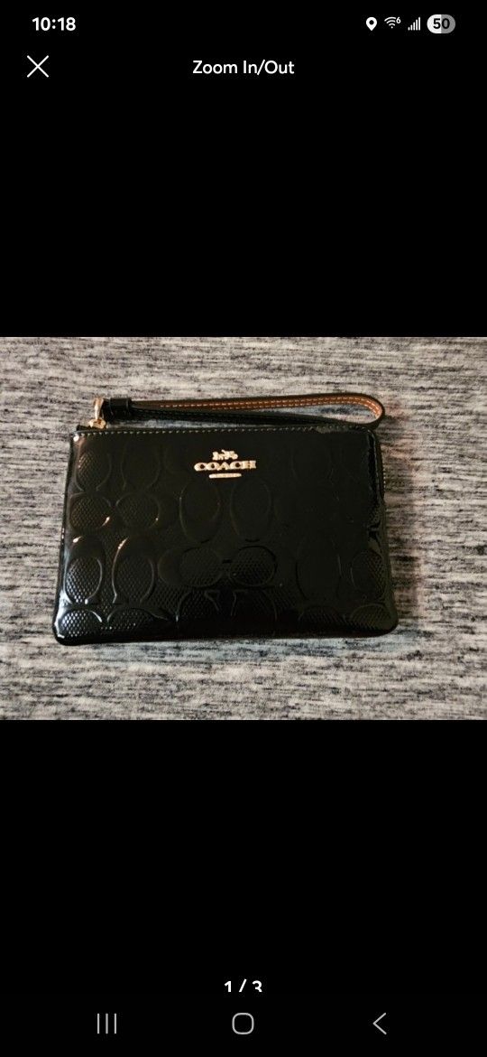 Coach Wristlet