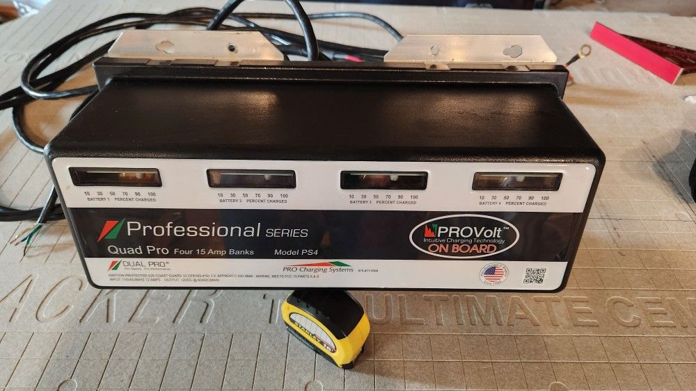 Pro Vault 4 Bank Battery Charger