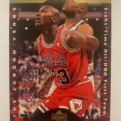 Michael Jordan Cut Above Basketball Card!