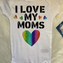 Baby Onesie Love Moms