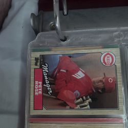 Pete Rose Error Card