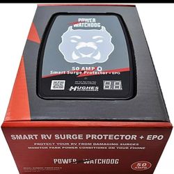 Power Watchdog PWD50EPO, Bluetooth Surge Protector With Auto Shutoff, 50 Amp