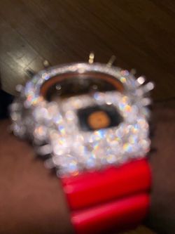 Iced out Gshock watch