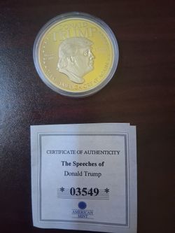 2016 American Mint Speeches Of Donald Trump