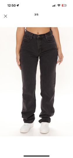 Straight Slouch Fit Jeans 
