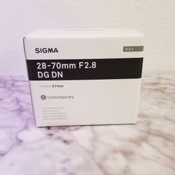 Sigma 28-70mm F2.8 DG DN ☆ Sigma Authorized Dealer ☆