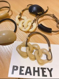 9 Piece Set Classic Soft Feminine Hair Ties For Everyday Use